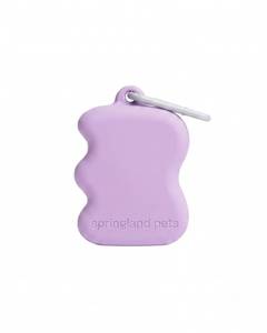 lot 20451 image: Springland Silicone Dog Training Treat Pouch for Leash, Lilac