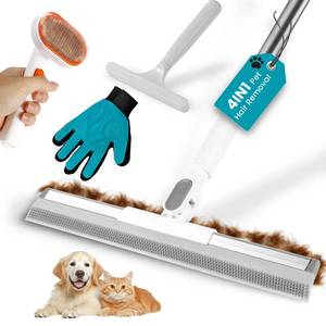 lot 7551 image: AYP 4-in-1 Pet Hair Removal Tool Set with 60 Rake