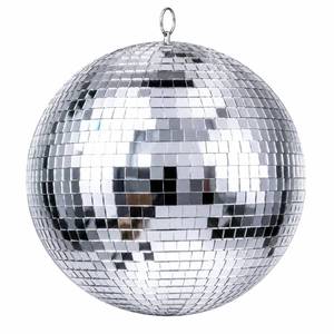 lot 7564 image: Alytimes Mirror Disco Ball 8-Inch Silver