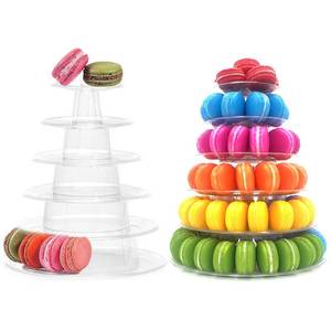 lot 7592 image: Ufurty 6-Tier Round Macaron Tower Stand