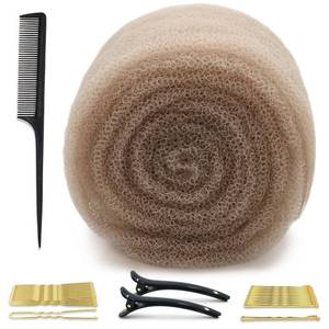 lot 8005 image: Longbitzen Hair Padding Set with Bobby Pins and Clips