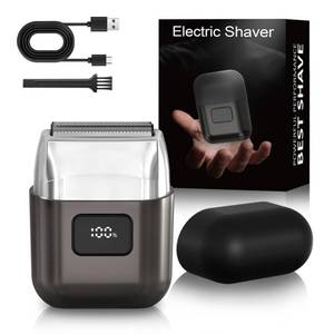 lot 8013 image: YOXSPD Electric Foil Shaver for Men, 3-Blade Mini