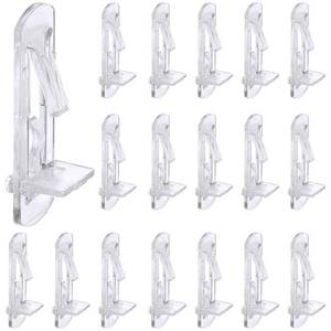 lot 8016 image: Cerpourt Plastic Shelf Support Pegs 6mm, 24-Pack
