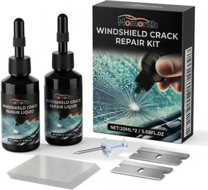lot 8037 image: ZIXCARE Windshield Crack Repair Kit with Nano Glass Fluid