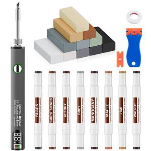 lot 8066 image: A-HEYIDA Wood Floor Scratch Repair Kit with Heat Pen