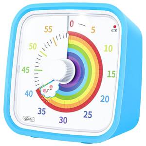 lot 8121 image: Yunbaoit Rainbow Visual Timer 60-Minute Countdown