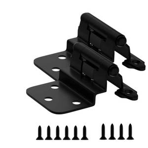 lot 8135 image: Gloserin Self-Closing Cabinet Door Hinges 38 Inset 20-Pack