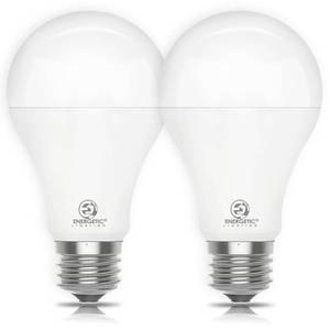 lot 8150 image: E Energetic Lighting LED Bulb 150W Equivalent 2-Pack