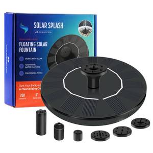 lot 8358 image: WuzuTech Solar Splash Floating Fountain Pump