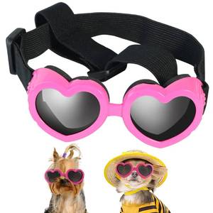 lot 8390 image: Ikuso Small Breed Dog Sunglasses UV Protection Pink