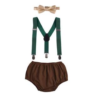 lot 8420 image: IWEMEK Baby Boy 1st Birthday Cake Smash Outfit