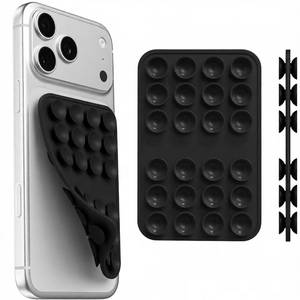 lot 8427 image: Mnyatr Double Sided Silicone Suction Phone Mount