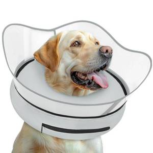 lot 8461 image: Toptakeit Inflatable Dog Cone Collar