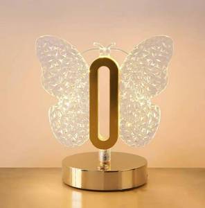 lot 8488 image: Yinhamnl Butterfly Table Lamp USB Rechargeable