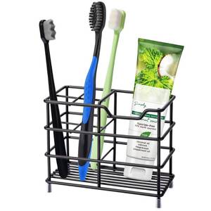 lot 8491 image: Urbanstrive Toothbrush Holder 304 Stainless Steel Black