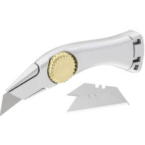 lot 11298 image: Stanley Titan Fixed Blade Knife 1-10-550 2 pk (includes 2 cutters and cases)