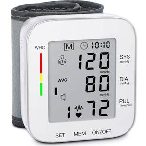 lot 12377 image: MMIZOO Wrist Blood Pressure Monitor with Carrying Case