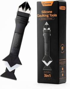 lot 12394 image: Saker Silicone Caulking Tool 3-in-1 Grout Removal