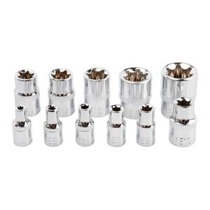 lot 12422 image: Yakamoz 11-Piece E-Torx Socket Set E4-E20