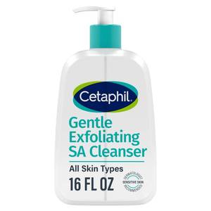 lot 12437 image: Cetaphil SA Gentle Exfoliating Face Wash, 16oz