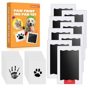 lot 12440 image: Nabance Paw Print Kit for Dogs & Cats, 8 Pack