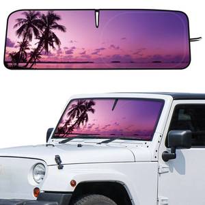 lot 12450 image: Daisy Windshield Sunshade Jeep JKJL 16.5 x 52.5