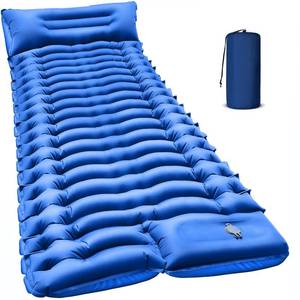 lot 13236 image: FUN PAC Camping Sleeping Pad with Built-in Foot Pump