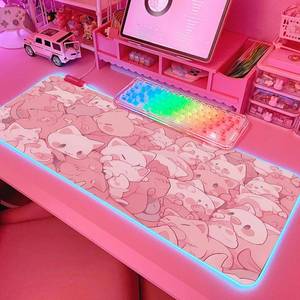 lot 13242 image: JMIYAV RGB Gaming Mouse Pad 31.5x12 Inch Extended
