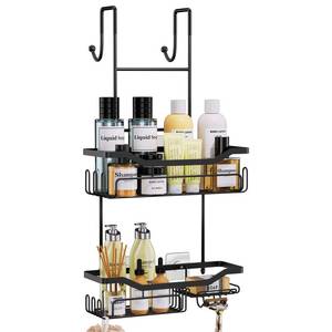 lot 13244 image: HapiRm Over-the-Door Shower Caddy 304 Stainless Steel