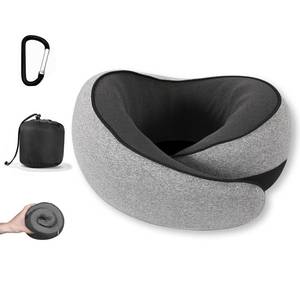 lot 13255 image: SILVORIC Memory Foam Travel Neck Pillow with Chin Support