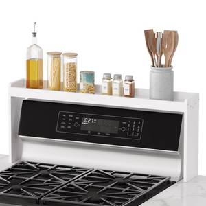 lot 13261 image: SpaceAid Bamboo Over the Stove Spice Holder Shelf