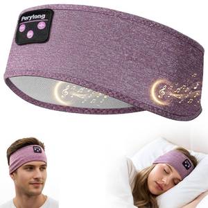 lot 14000 image: Perytong Bluetooth Sleep Headphones Headband Purple