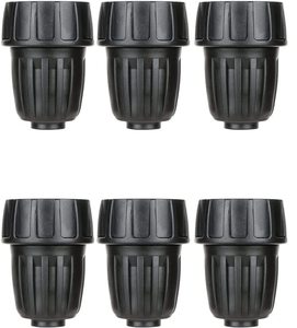 lot 14015 image: Yulaiyoen 12 Inch Drip Irrigation Faucet Connectors 6-Pack