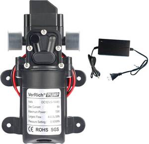 lot 14021 image: VerRich 12V Diaphragm Water Pump G12 20mm