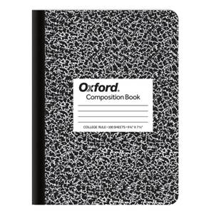 lot 14046 image: Oxford Composition Notebook, College Ruled, 9-34 x 7-12