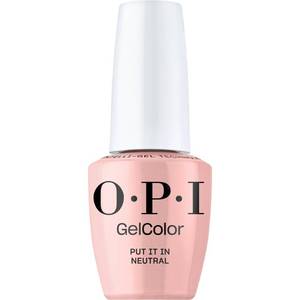 lot 14438 image: OPI GelColor Gel Nail Polish Put It in Neutral 4 Pack