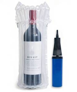 lot 14476 image: Monkkino 10 Pack Inflatable Wine Bottle Protectors