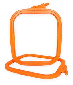 lot 18356 image: Nurge Square Embroidery Hoop - Large Orange