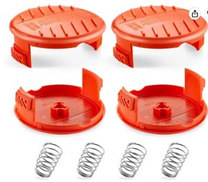 lot 8430 image: YWTESCH Trimmer Line Cap and Spring 4-Pack