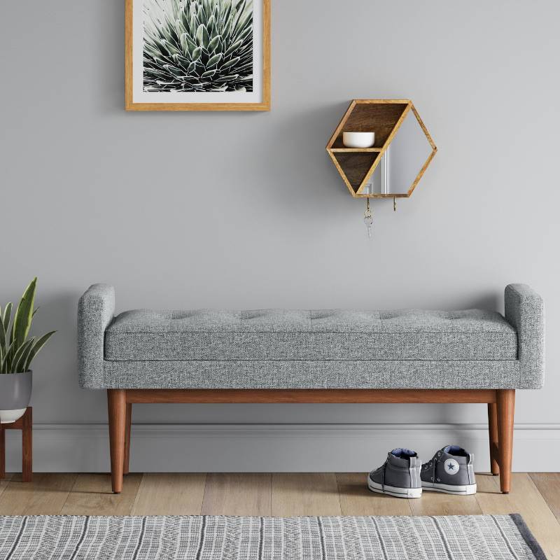 verken tufted bench