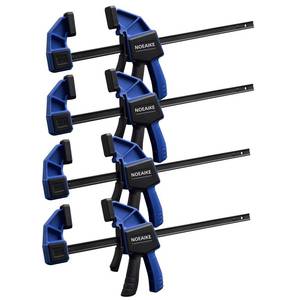 lot 1181 image: NOEAIKE 4-Pack 12 Inch Quick Bar Clamps for Woodworking
