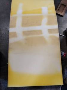 lot 1190 image: Big foam piece approximately 48 in x 22 in