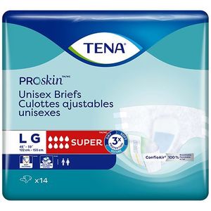 lot 1201 image: Tena ProSkin Unisex Adult Diapers Incontinence Protective Underwear  Large  14 Count