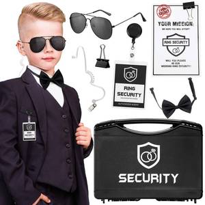 lot 2436 image: Mepase 7 Pcs Ring Security Wedding Ring Bearer Box,1 Pp Suitcase