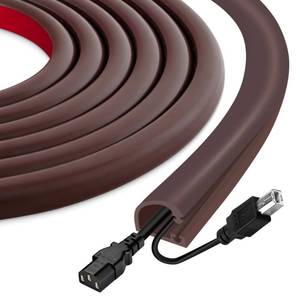 lot 2450 image: EYAYEN Silicone Cord Covers for Wires on Wall Cord Hider Self-Adhesive