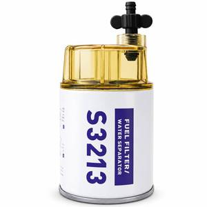 lot 2460 image: S3213 Marine Fuel Water Separator Filter Assembly with Clear Bowl