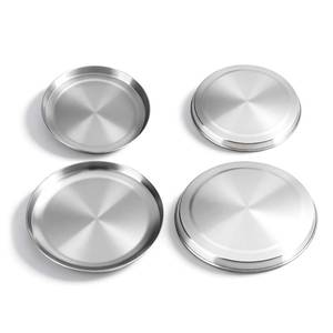lot 5483 image: CHEOTIME Stainless Steel Stove Burner Covers Set