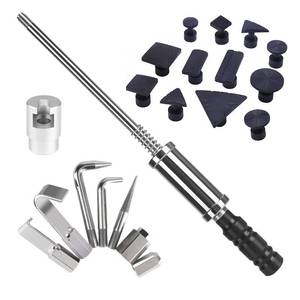 lot 6080 image: DRAMLOR Paintless Dent Puller Slide Hammer Set 20PC