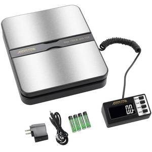 lot 7633 image: Accuteck 8680 Digital Postal Scale 150lbs
