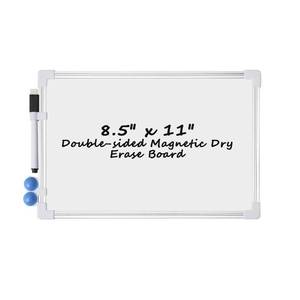 lot 8167 image: Levenustar Double-Sided Dry Erase Whiteboard 8.5 x 11